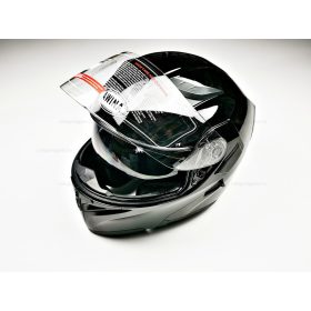 Bukósisak AWINA felnyitható JK902 fekete fényes XL