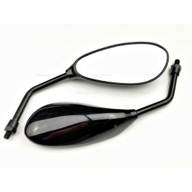 Tükör szett fekete fényes jobbos + jobbos 8mm