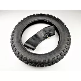 Külső gumi + belső gumi 3.00-12 Dirt Bike - Pibike