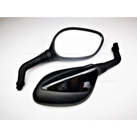 Tükör szett fekete betéttel 8mm jobbos + balos