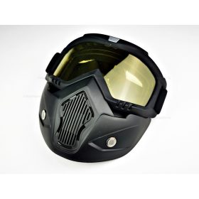 Szemüveg fekete TIP 4 (maszk)