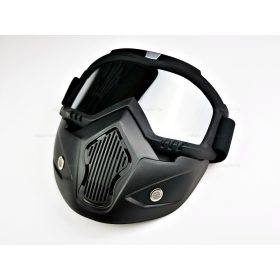 Szemüveg fekete TIP 5 (maszk)