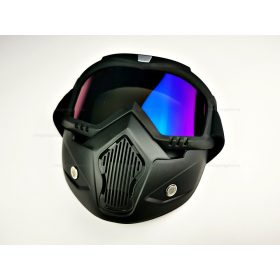 Szemüveg fekete TIP 6 (maszk)