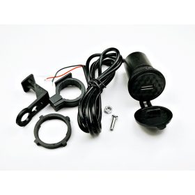 USB töltő aljzat robogóhoz 1db USB csatlakozóval TIP 2