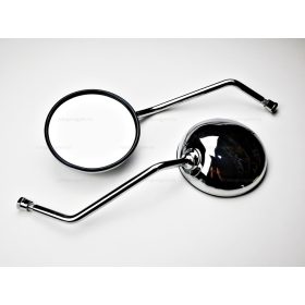 Tükör szett kerek króm MZ 10mm