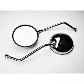 Tükör szett kerek króm MZ 10mm