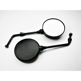 Tükör szett kerek fekete JAWA 10mm
