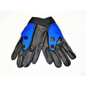 Kesztyű GORE-TEX fekete - kék L-es méret