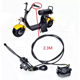 Fékrendszer komplett hátsó elektromos robogóhoz