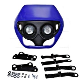 Lámpa első + idom kék