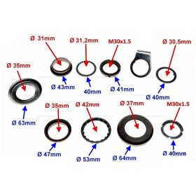Kormány felújító készlet Piaggio Fly 125-150ccm