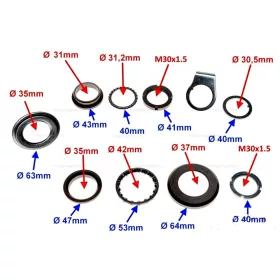 Kormány felújító készlet Piaggio Fly 125-150ccm