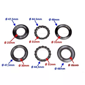 Kormány felújító készlet Yamaha YBR 125ccm