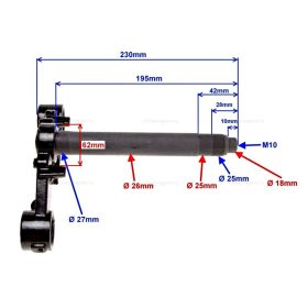 Villa T-szár Suzui GN125