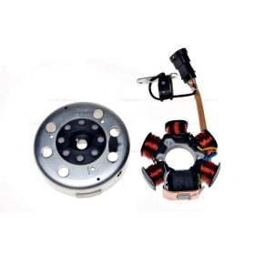   Gyújtás alaplap állórész + forgórész Piaggio Új modell