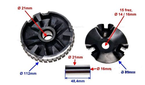 Variátor Yamaha Cygnus 5TY