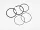 Dugattyúgyűrű szett SYM Orbit 4T 37mm