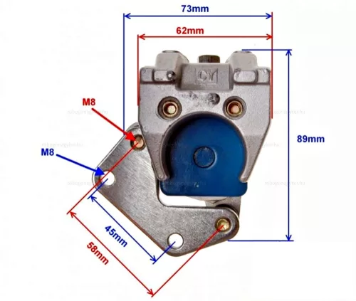 Féknyereg QT-4