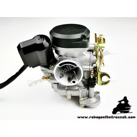   Karburátor 4T GY6 50ccm műanyag fedeles, 4 ütemű kínai robogóhoz