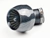 Levegőszűrő sport karbon TURBO 35mm / 42mm 45 fokos
