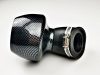 Levegőszűrő sport karbon TURBO 35mm / 42mm 45 fokos