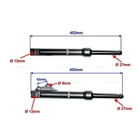 Teleszkóp szett 27mm tip 1