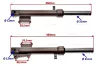 Teleszkóp szett első 31mm TIP 3