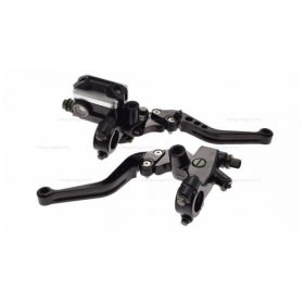 Fékmunkahenger jobb oldali + fékkar (állítható) fekete