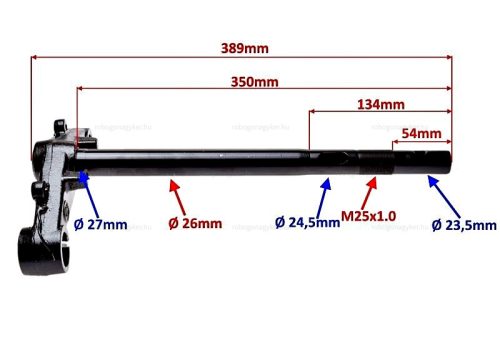 Villa T-szár ROMET 717