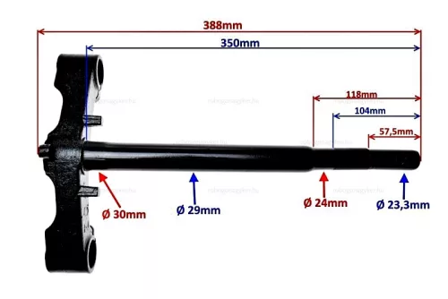 Villa T-szár SHOTGUN