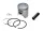 Dugattyúszett Honda MBX 80 49.5MM 12-es csapszeggel