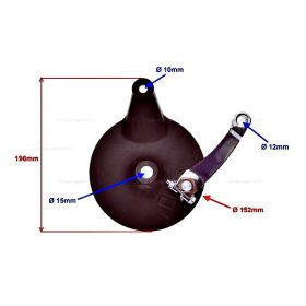 Fékdob hátsó JUNAK 901