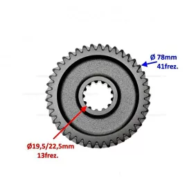 Fogaskerék 41 fogas TGB