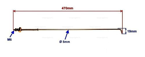 Fékrúd Shineray XY125-10D