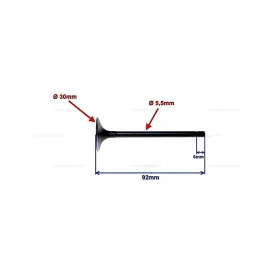 Szívó szelep Shineray XY150-10D