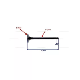 Kipufogó szelep Shineray XY150-10D