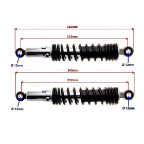 Teleszkóp szett hátsó Romet ZETKA