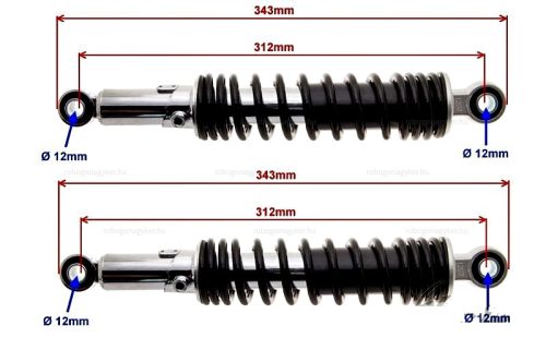 Teleszkóp szett hátsó Romet ZETKA