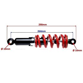 Teleszkóp hátsó 265mm - Dirt Bike