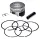 Dugattyúszett 4T 65.5mm 15mm-es csapszeggel LONCIN 250ccm