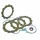Kuplung lamella szett DERBI 50 SENDA 1996-2005 E2, GPR 1996-2005 E2 / GILERA 50 SMT, RCR ( DERBI EURO 2)