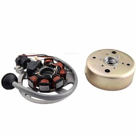   Gyújtás alaplap állórész + forgórész Yamaha BWS / MBK Booster / Yamaha Slider