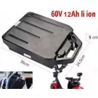 Akkumulátor 60V 12AH - elektromos robogóhoz tip II.