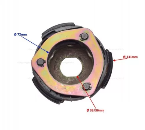 Kuplung pofa Piaggio MP3 / Beverly 250-300ccm