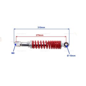 Teleszkóp hátsó Keeway Matrix 310mm