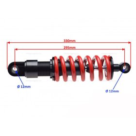 Teleszkóp hátsó Derbi Senda 295mm