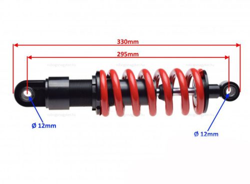 Teleszkóp hátsó Derbi Senda 295mm