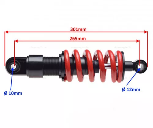 Teleszkóp hátsó Yamaha TZR 50 265mm