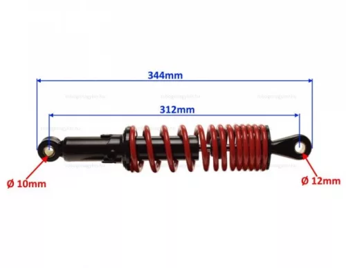 Teleszkóp szett hátsó 312mm JUNAK 126