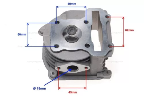 Hengerfej 4T 50ccm JJ1P39QM